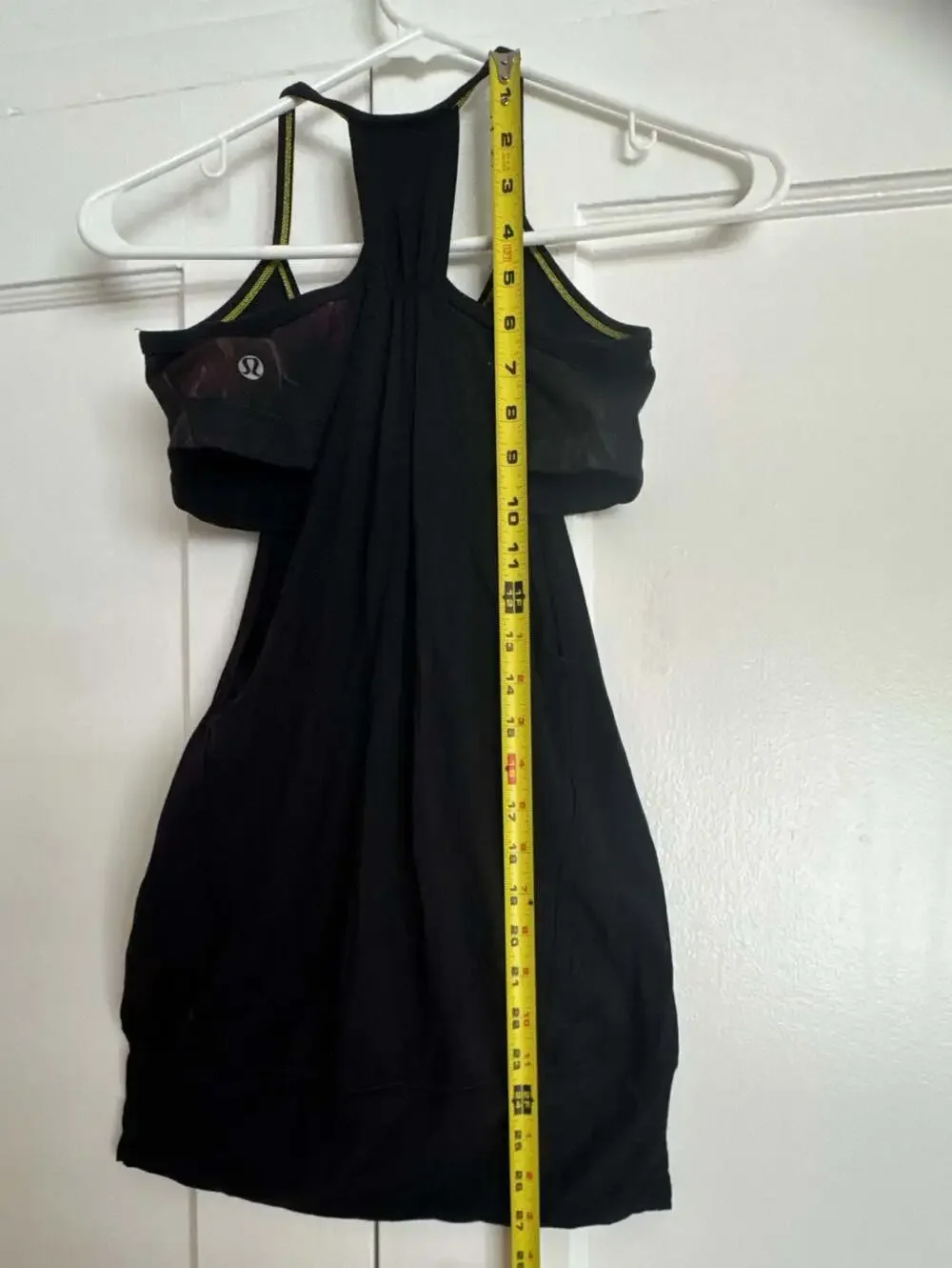 Lululemon No Limits Tank Top Built-In Sports Bra Black